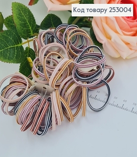 Резинка маленькая Зебра 100 шт / уп. 253004 фото