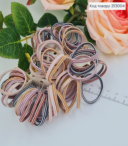 Резинка маленькая Зебра 100 шт / уп. 253004 фото 1