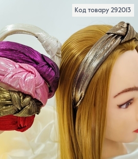 Обруч чалма с блеском в асс. 292013 фото