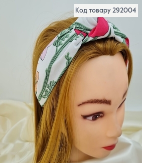 Обруч чалма с цветами в асс. 292004 фото