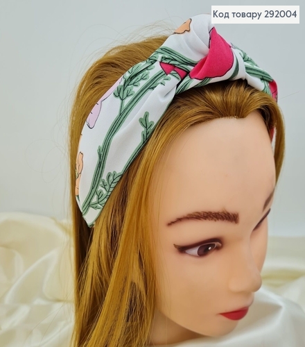 Обруч чалма с цветами в асс. 292004 фото 1