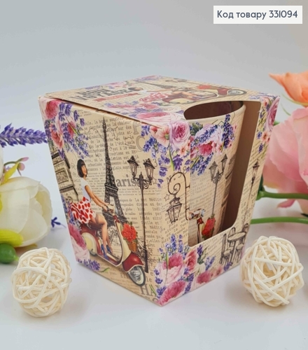 Аромасвічка стакан Bon Voyage HORMANDY, 115г/30год. горіння, Польща 331094 фото 1