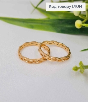 Кольцо "Нежная Цепочка", Xuping 18К 171014 фото