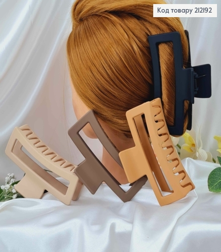 Краб каучук, матовый, дуга, цвета в ассорт. 12,5см 212192 фото 1