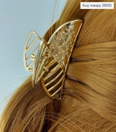 Краб металл с камнями 7 см  215012 фото 3