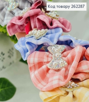 Резинки детские "Бантики" 20шт\уп. 262287 фото