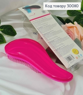 Щетка для волос, Redberry (тангл тизер), Малиново-Розовая средняя(19*8), качественный Китай 300110 фото