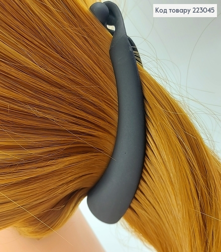 Заколка банан пластик черны в асс. 223045 фото 1