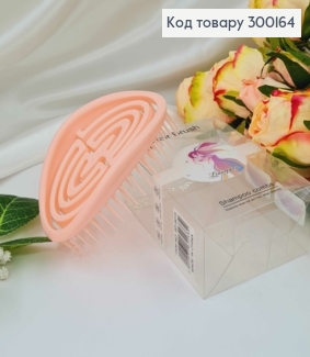 Щетка-гребешок для волос, Персикового цвета, 10*7см, "Donegal My Moxie Brush" 300164 фото