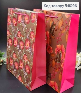 Пакет бумажный "Краски осени" 31*42*12см в ассорт. 541096 фото