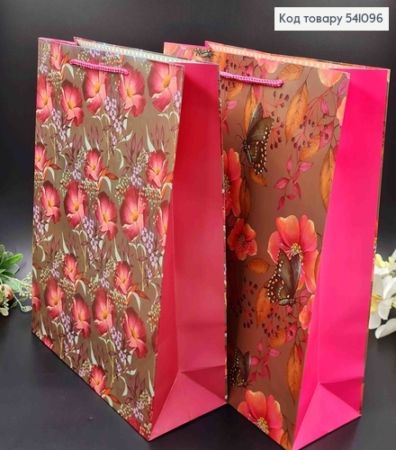 Пакет бумажный "Краски осени" 31*42*12см в ассорт. 541096 фото 1