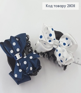 Краб пластик с бантиком 7 см 211011 фото