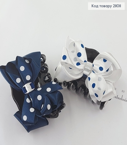 Краб пластик с бантиком 7 см 211011 фото 1