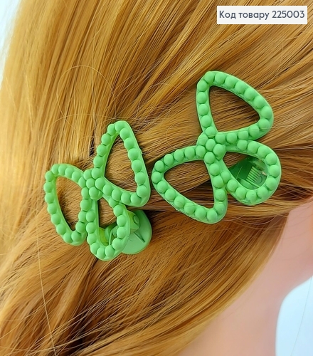Заколка каучук бантик оригінальна в асорт. 2 шт/уп. 225003 фото 2