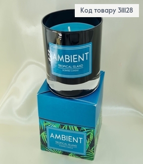 Аромосвечи стакан BISPOL Тропический остров 170 г / 32 часов 311128 фото
