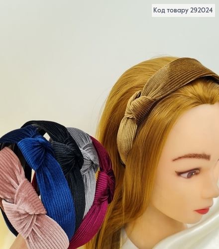 Обруч чалма Велюр в асс. 292024 фото 1