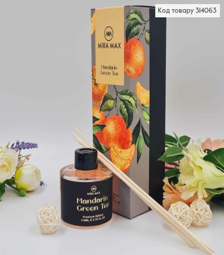 Аромадифузор 110мл. аромат Mandarin Green Tea  MIRA MAX, Україна 314063 фото 1