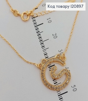 Подвеска  45+5см Xuping 18К 120897 фото