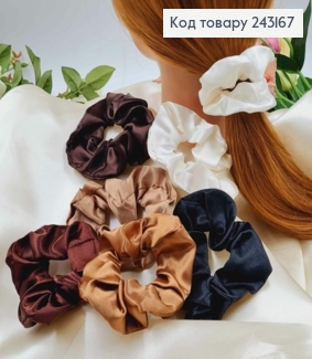 Резинка жатка Атласна, 10см, кольори в асорт. 243167 фото