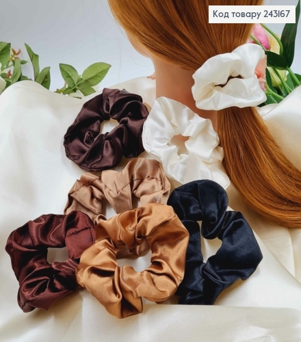 Резинка жатка Атласна, 10см, кольори в асорт. 243167 фото 1