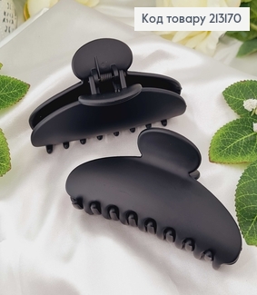 Краб каучук, черный матовый, овальный, 10,5см. 213170 фото