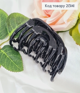 Краб пластик  глянцевий Чорний Подвійний, 8см в асорт. 213141 фото