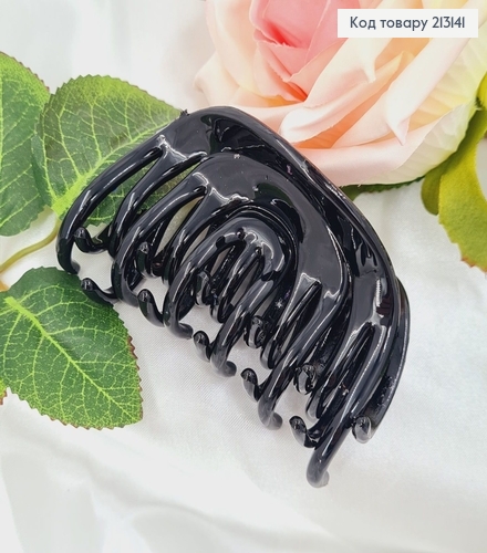 Краб пластик  глянцевий Чорный Двойной , 8см в асорт. 213141 фото 1