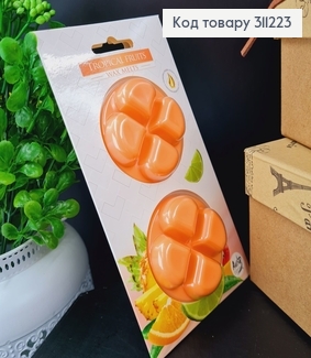 Аромавіск BISPOL Тропічні фрукти  2 шт в аромалампу 311223 фото