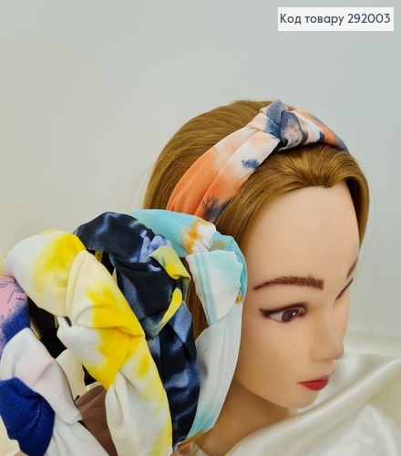 Обруч чалма Цветной Дым в асс. 292003 фото 1