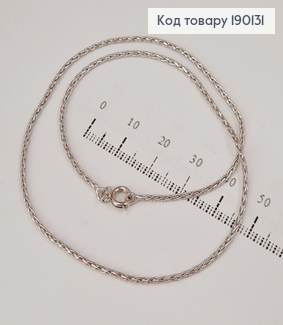 Ланцюжок 2мм довжина 35см родоване  Xuping 190131 фото