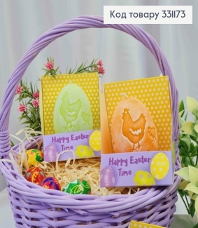 Свеча декоративная "Яйцо" с тиснением, цвета в ассортименте, 80гр/4часа, Bartek candles 331173 фото