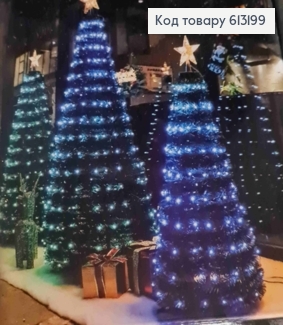 Гирлянда "Хвост" на USB с пультом управления, 20+ режимов свечения, Цветная, дл. 2м 613199 фото