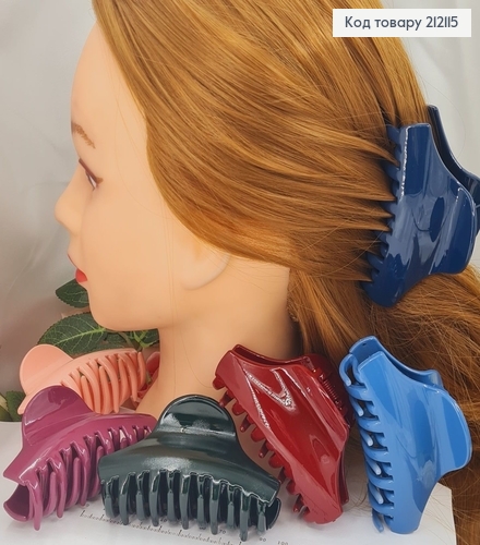 Краб пластик цветной 9,5см, в ассорт. 212115 фото 1