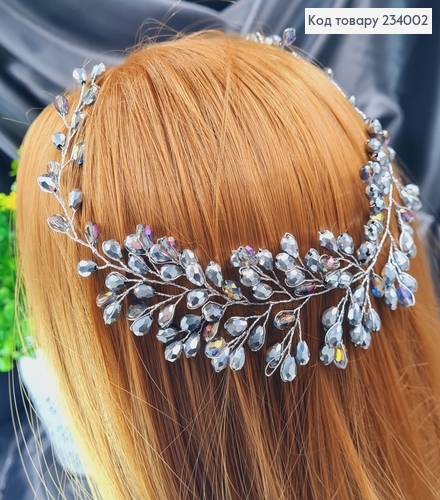 Гілочка зі стіклярусом в волосся 234002 фото 2