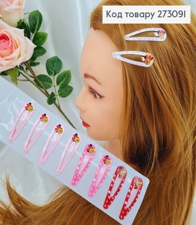 Заколка дитяча 5см Тік-так Микки Маус(10шт)в асор. 273091 фото