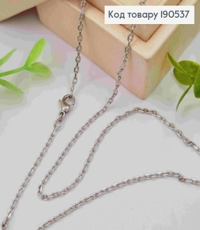 Цепочка родственная тройное КАКОРНОЕ плетение, ширина 2мм, длина 49см, Xuping 190537 фото