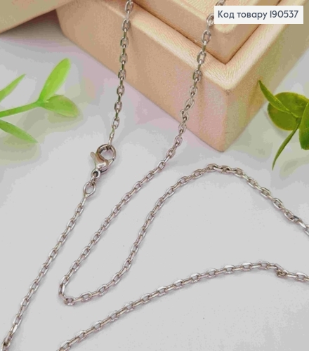 Цепочка родственная тройное КАКОРНОЕ плетение, ширина 2мм, длина 49см, Xuping 190537 фото 1