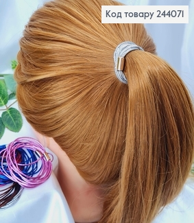 Резинка блиск металік в ас. 10 шт/уп. 244071 фото