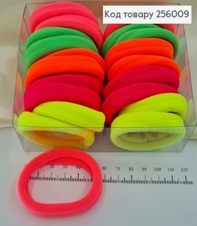 Резинка микрофибра Китай 5 см №3 20 шт/уп (яркая) 256009 фото