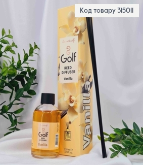 Аромадифузор 110мл., аромат Vanilla, GOLF, Турція 315011 фото