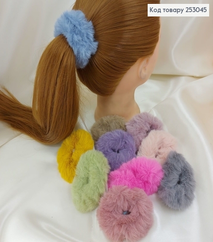 Резинка детская Пушок большая 50 шт в ас.цена за ш 253045 фото 1