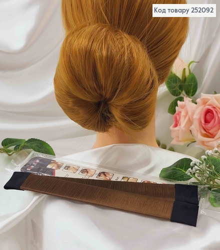 Твістер для гульки, імітація волосся, Каштанового кольору 252092 фото 1