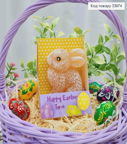 Свеча декоративная "Зайка", цвета в ассортименте, 80гр/4часа, Bartek candles 331174 фото 1