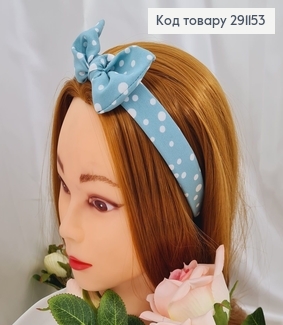 Обруч пластик СОЛОХА в ГОРОХ (мьятной), Украина 292179 фото