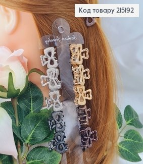 Краб метал Банти, 2,5см, в ассорт. 215192 фото