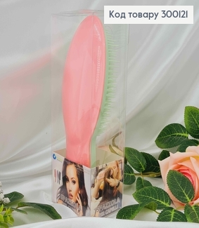 Щетка для волос, Spazzola (тангл тизер), Розово-Фисташковая, большая(21*8), качественный Китай 300121 фото