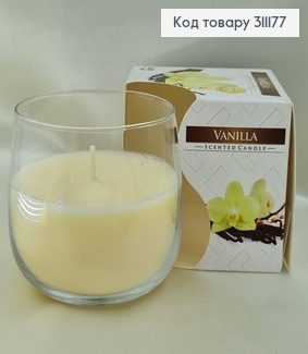 Аромасвечи стакан BISPOL Ваниль 130 г / 24 часов, 71-67 312028 фото