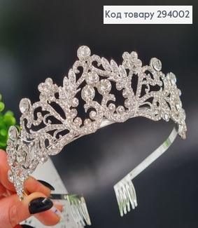 Діадема Вишукана з камінцями 294002 фото