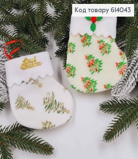 ¶Новогодний сапог с елкой 12 см 614043 фото