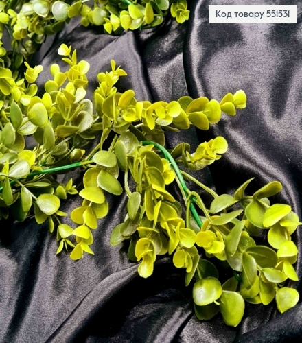 Штучна декоративна зелень Самшит, СВІТЛО-ЗЕЛЕНОГО кольору, довжина 176см 551531 фото 2